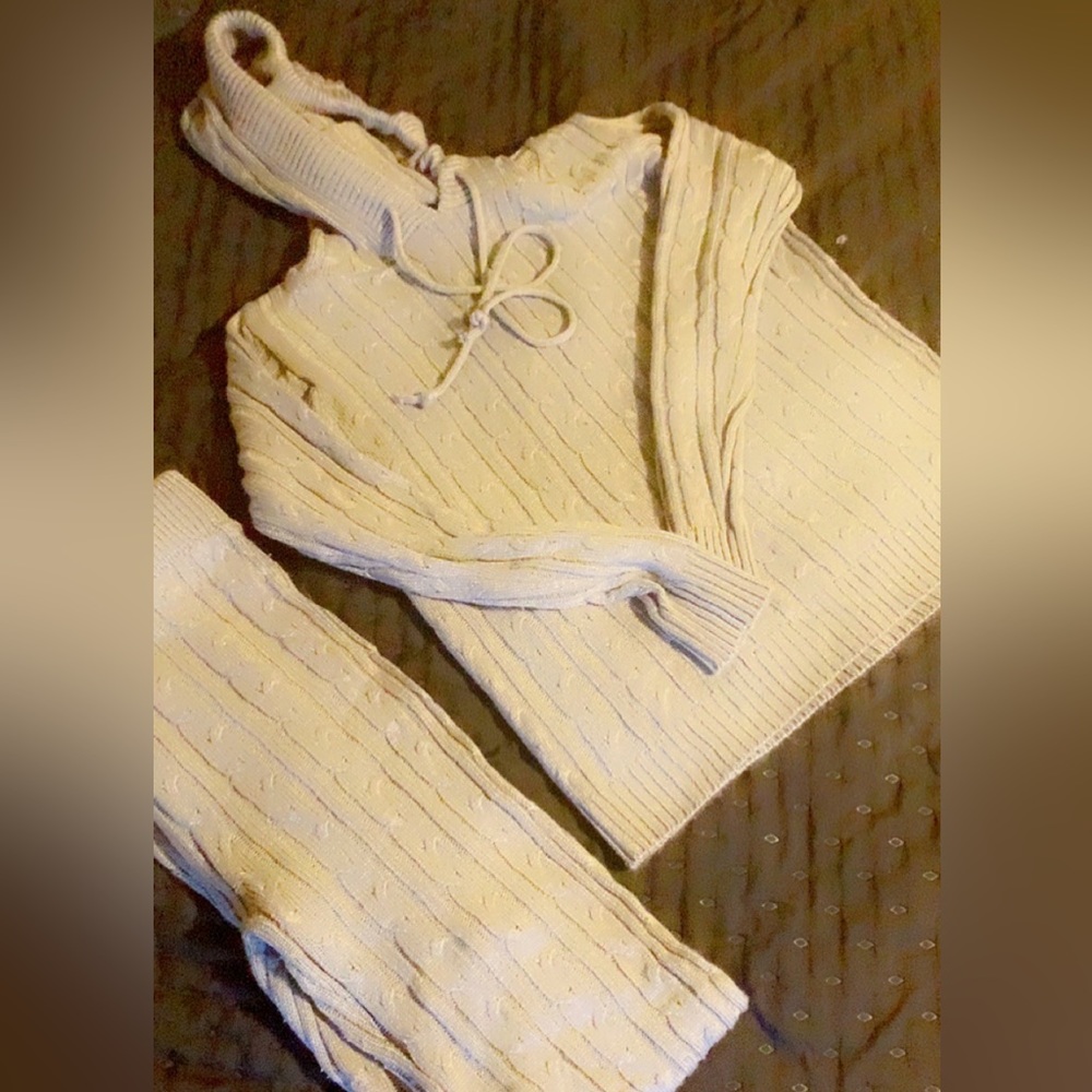 2pc set grey used once